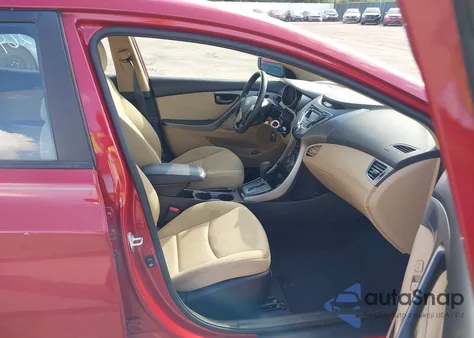 2013 Hyundai Elantra Gls from USA, damaged, VIN KMHDH4AE9DU631867